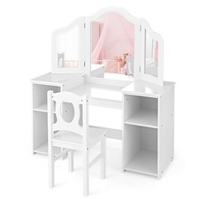 Kids Vanity Table and Chair