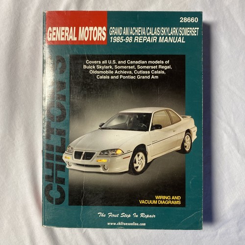 Chilton 8257 28660 - 28660, pontiac