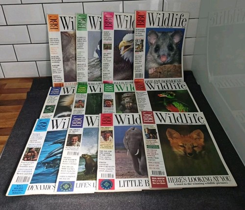 Vintage bbc wildlife magazines - vintage,