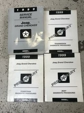 1999 JEEP GRAND CHEROKEE Service Repair Shop Manual Set W Diagnostics Prelim