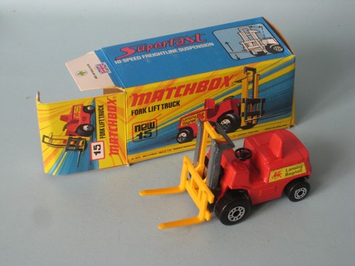 Lesney matchbox fork lift - 15,