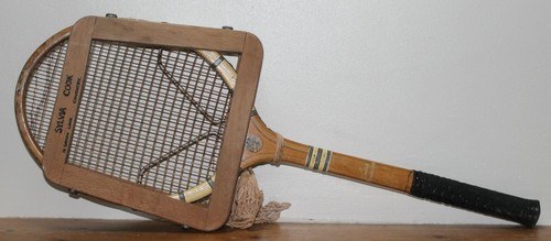 Vintage dunlop wooden tennis - vintage,