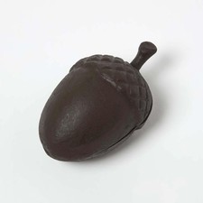 Brown Hollow Cast Iron Acorn