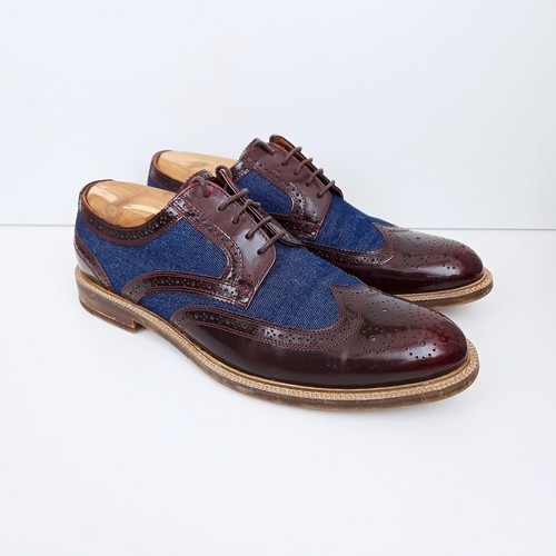 Dune brogues men s - 7, red