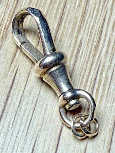 Antique 9ct gold albert - gold, clasp