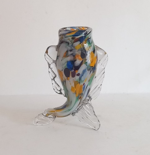 Vintage murano art glass fish - vintage,