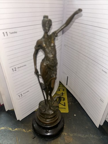 Vintage lady justice bronze - vintage,