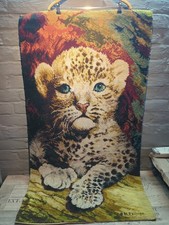 Vintage Axminster Picture Rug