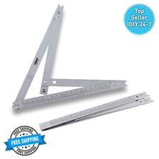 Rolson Folding Frame Square 600mm Light Aluminium Metric Imperial