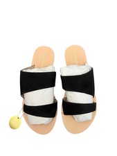 Monsoon Sandals Black Leather RRP £27 Size UK 5