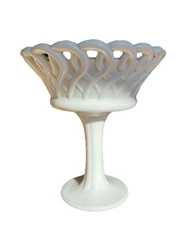 Vintage milk glass - milk,
