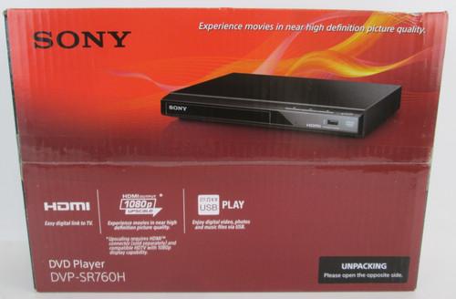 Sony dvp sr760h - dvp-sr760h, dvd