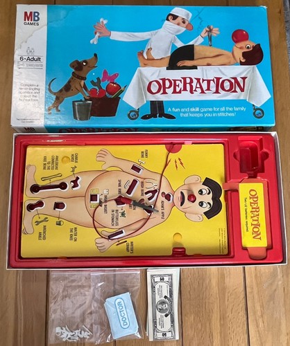 Vintage games operation - vintage,