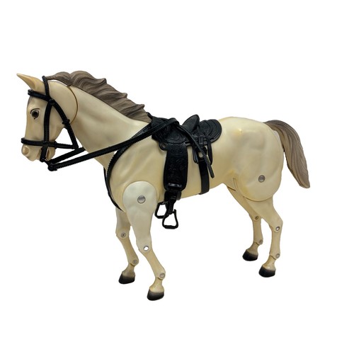 Marx toys silver horse - marx,