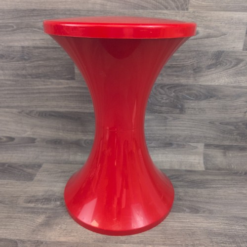 Vintage retro red stamped - stamped, tam