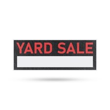 Yard Sale Vinyl Decal