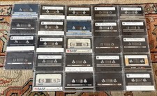 24 X Type ii 2 Cassette Tapes High Bias Used TDK BASF