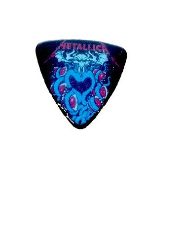 Metallica guitar pick - guitar, plectrum