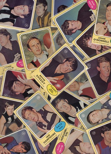 1970 afl vfl scanlens single - 1970,