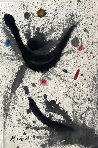 Miro joan original painting - original, on