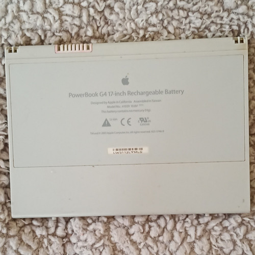 Apple powerbook 17in - apple, g4