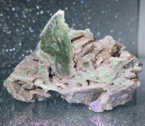 Aura sphalerite druzy - sphalerite,