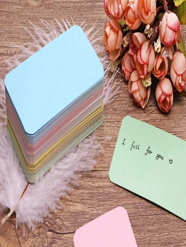 100 blank business cards - -blank,