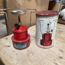 Vintage Veritas Highlander butane gas camping picnic stove NO gas bottle