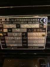 Balboa Spa Pump - 1 ½HP - 2 Speed -79mm Centre Suction x 79mm Side 