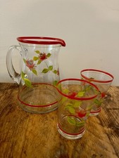 Vintage hand Painted floral