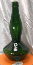 60s Vtg Emerald Green Glass Bulmers Cider Bottle Reg Design  Lamp Base Project ?