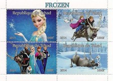 Frozen disney 2014 - 2014, stamp