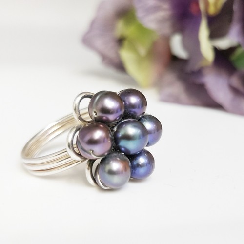 Blue freshwater pearl - pearl, venus