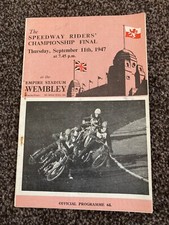 SPEEDWAY WORLD FINAL