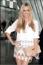 ICONIC ALLSAINTS AZTEC BOHO  FESTIVAL SEQUIN MINI SKIRT UK6 US8 RRP £239. ???