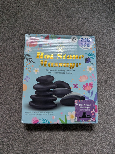 Bnib hot stone - massage, set