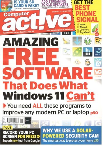 Computer active magazine issue - computer,