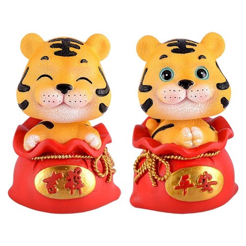 Tiger small statue - small,