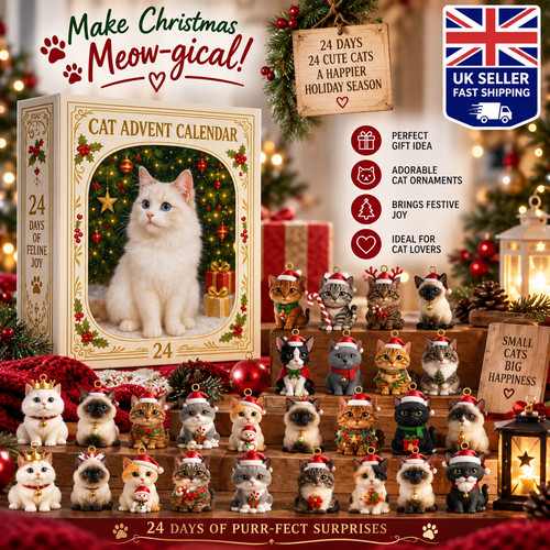 2026 cat advent - calendar, 24