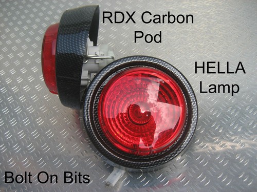 Hella fog rear light - rear, rdx