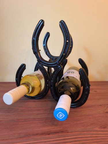 Horseshoe wine rack - wine, 3