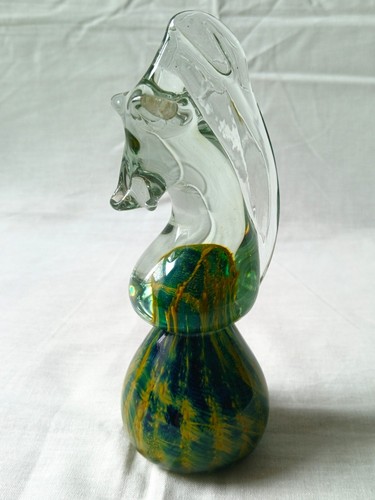 Mdina glass seahorse - seahorse, /