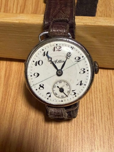 Allin trench watch 1910s 1920s - trench,