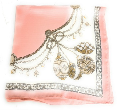 Big square ladies faux silk - ladies,