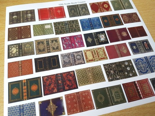 Set antique book covers - of,