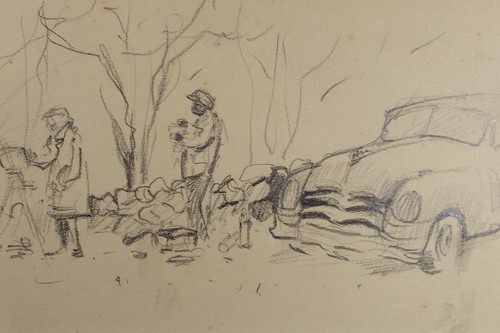 Original pencil sketch - original,