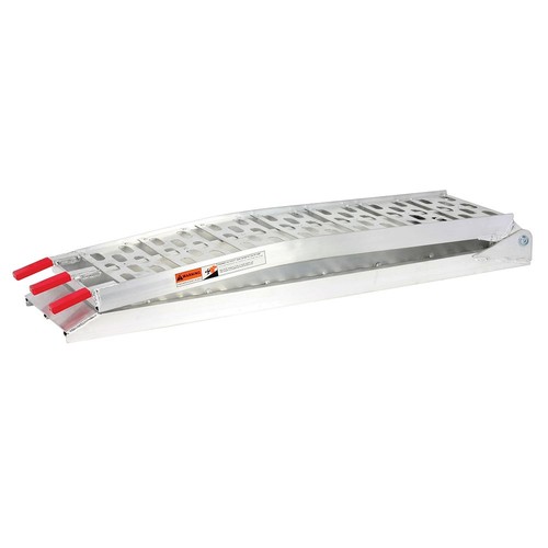 Folding aluminium ramp quad - folding,