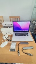 Apple MacBook Pro Retina 15-inch Mid 2015 2TB Monterey I7-2.2GHZ 16GB PLUS MORE