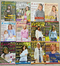 12x Magazines Machine Knitting