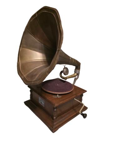 Antique hmv his - "his, master's